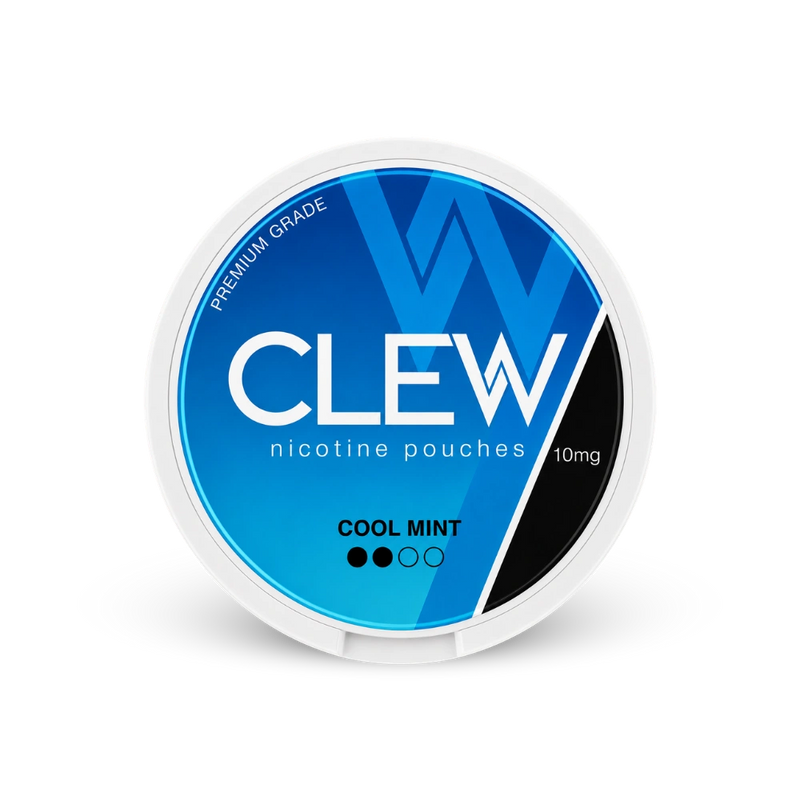 CLEW Cool Mint 10mg – lattina di sacchetti di nicotina