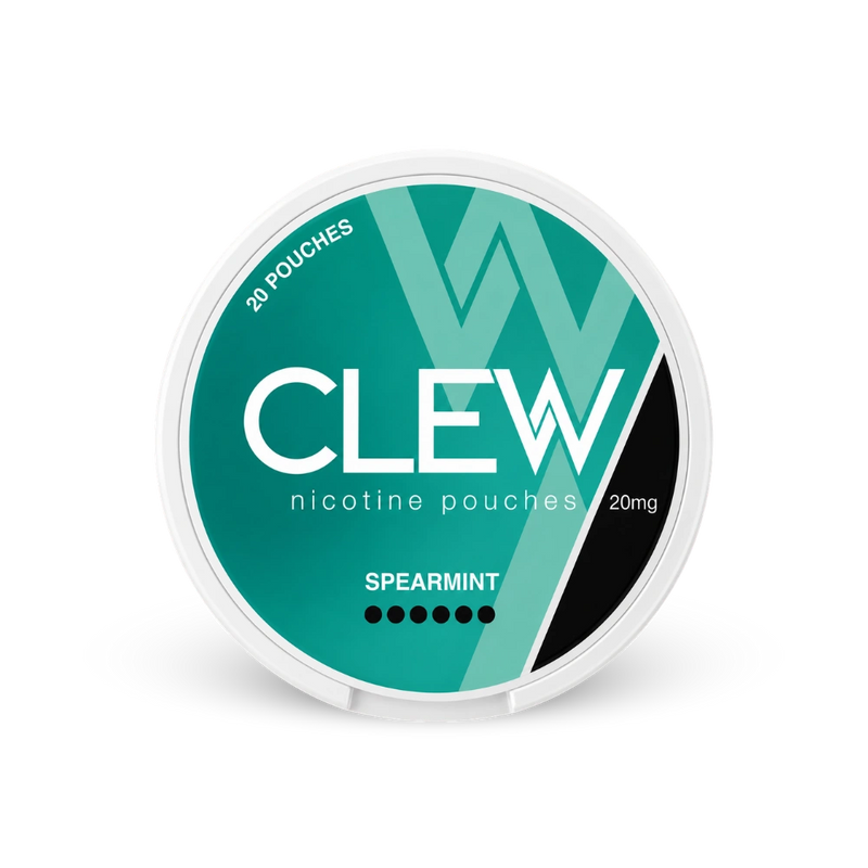 CLEW Spearmint 20mg – lattina di bustine di nicotina
