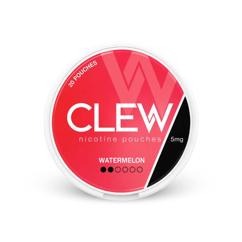 CLEW Anguria 5mg – lattina di bustine di nicotina
