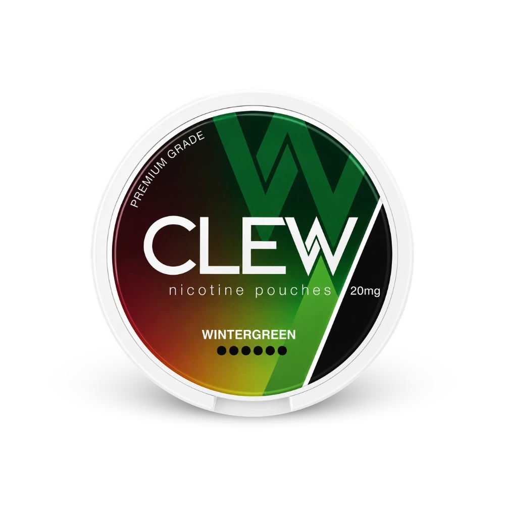 CLEW Wintergreen 20mg – lattina di bustine di nicotina