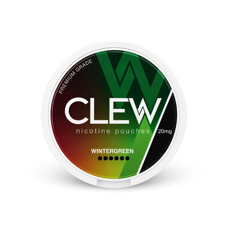 CLEW Wintergreen 20mg – lattina di bustine di nicotina