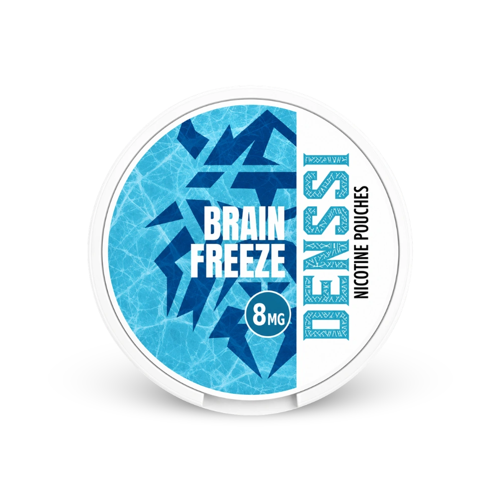 Denssi Brain Freeze 8mg – lattina di bustine di nicotina