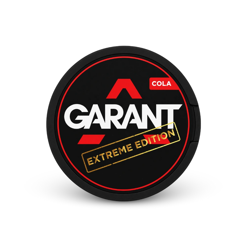 GARANT Cola Extreme – lattina di sacchetti di nicotina
