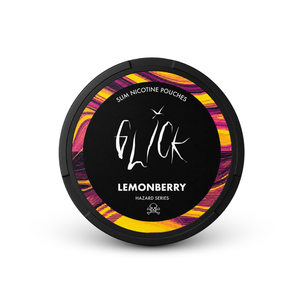 Glick Lemonberry 50mg – lattina di bustine di nicotina