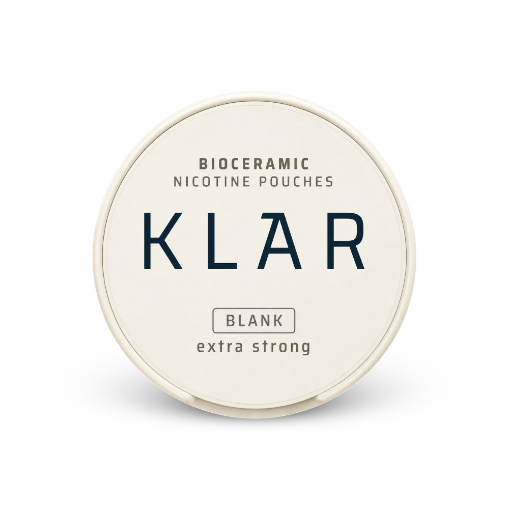 KLAR Blank Extra Strong Slim – barattolo di sacchetti di nicotina