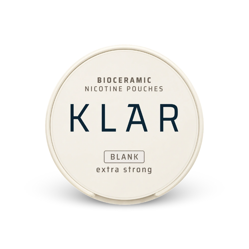 KLAR Blank Extra Strong Slim – barattolo di sacchetti di nicotina