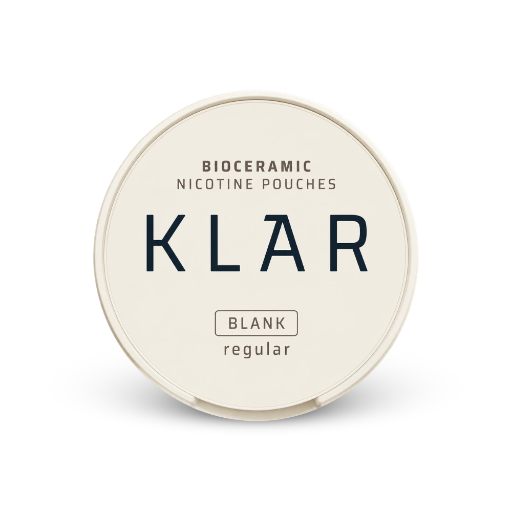 KLAR Blank Regular Mini – lattina di bustine di nicotina