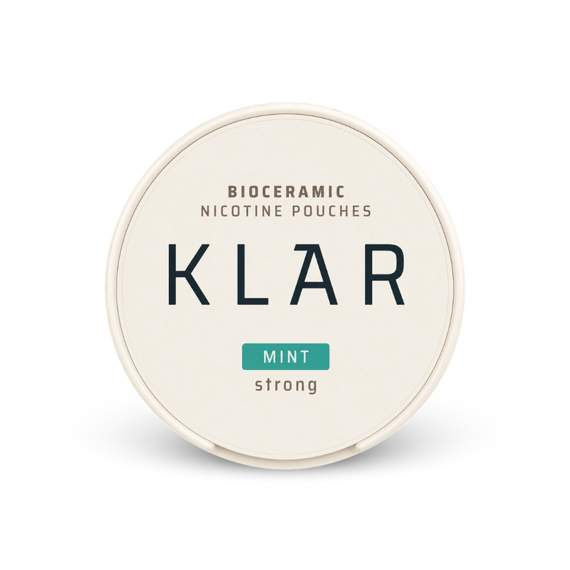 KLAR Mint Strong Mini – lattina di sacchetti di nicotina