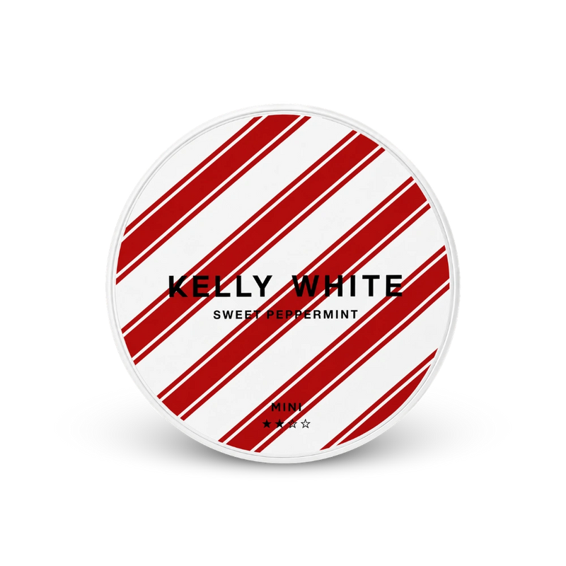 Kelly White Mini Sweet Peppermint – lattina di sacchetti di nicotina