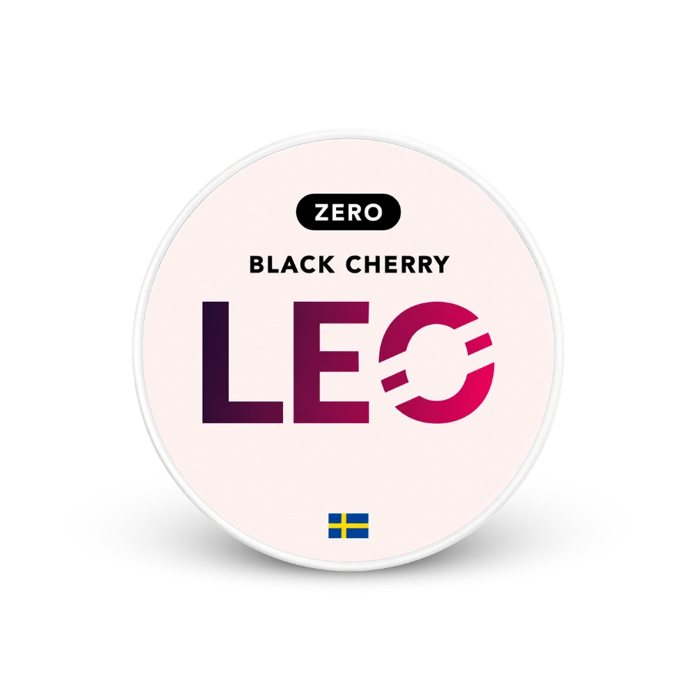 LEO Bleck Cherry Zero – lattina di sacchetti di nicotina