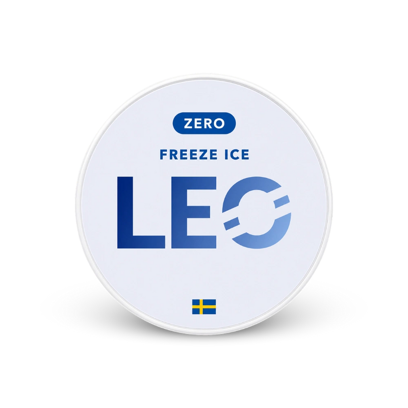 LEO Freeze Ice Zero – lattina di bustine di nicotina