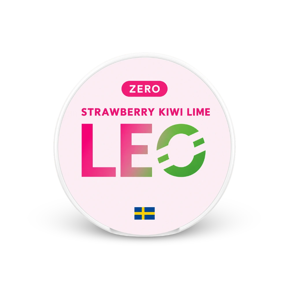 LEO Strawberry Kiwi Lime Zero – lattina di pouch di nicotina