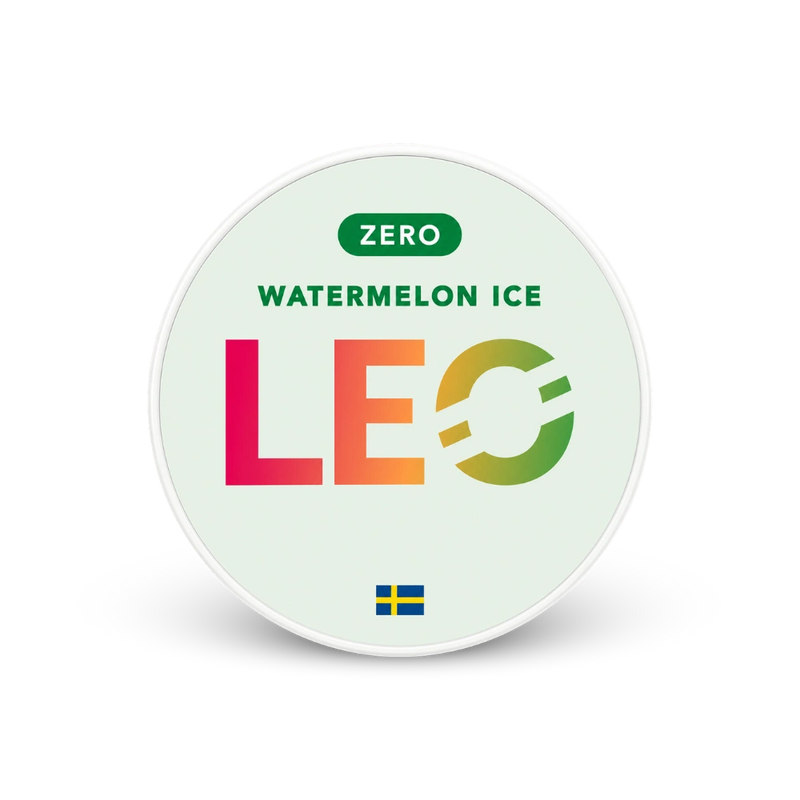 LEO Watermelon Ice Zero – lattina di bustine di nicotina