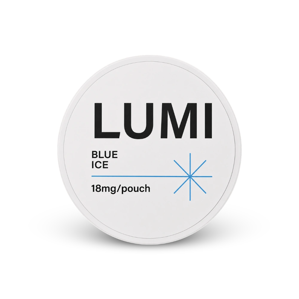 LUMI Blue Ice 18mg – lattina di sacchetti di nicotina