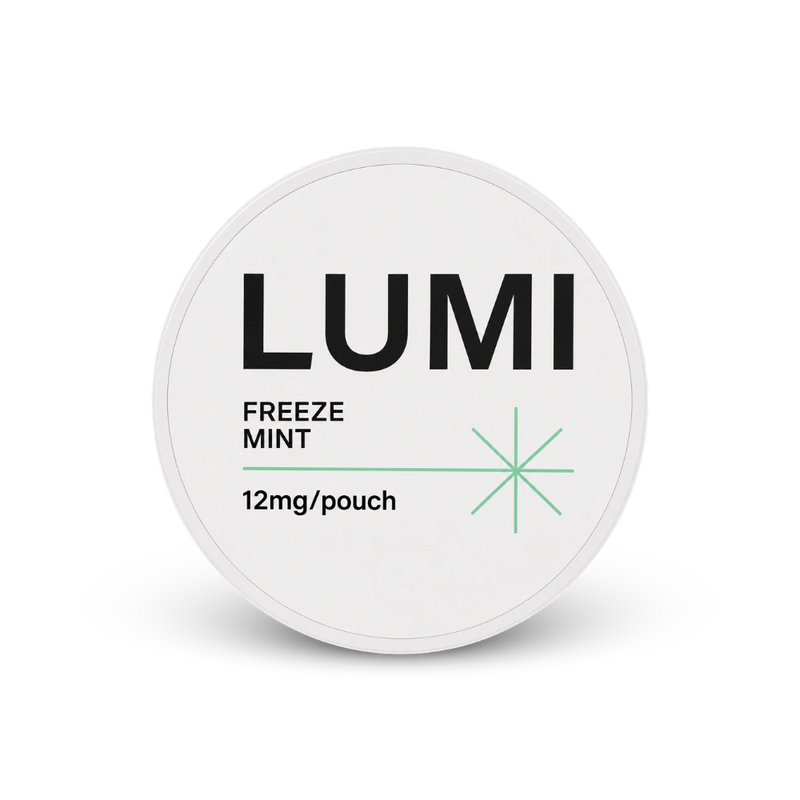 LUMI Freeze Mint 12mg – lattina di sacchetti di nicotina