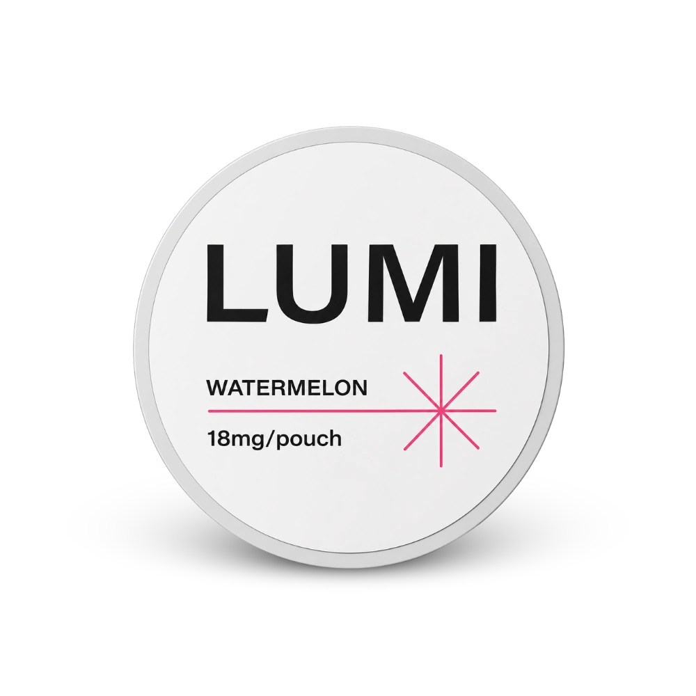 LUMI Anguria 18mg – lattina di buste di nicotina
