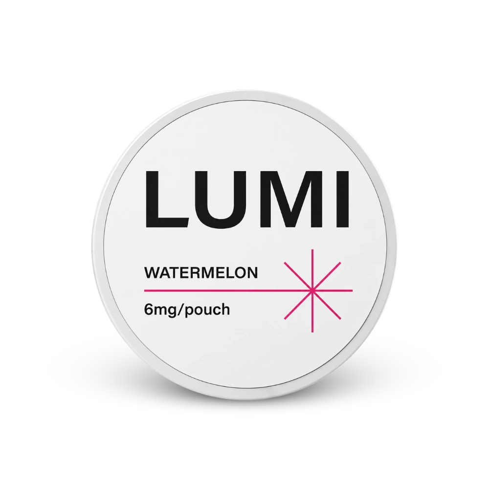 LUMI Anguria 6mg – lattina di bustine di nicotina
