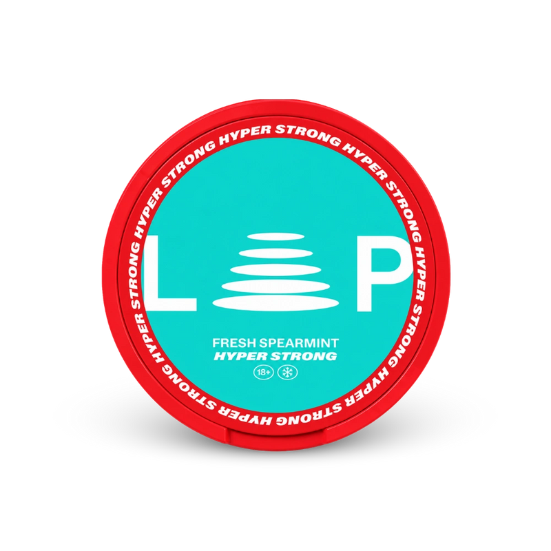 Loop Fresh Spearmint Hyper – lattina di sacchetti di nicotina