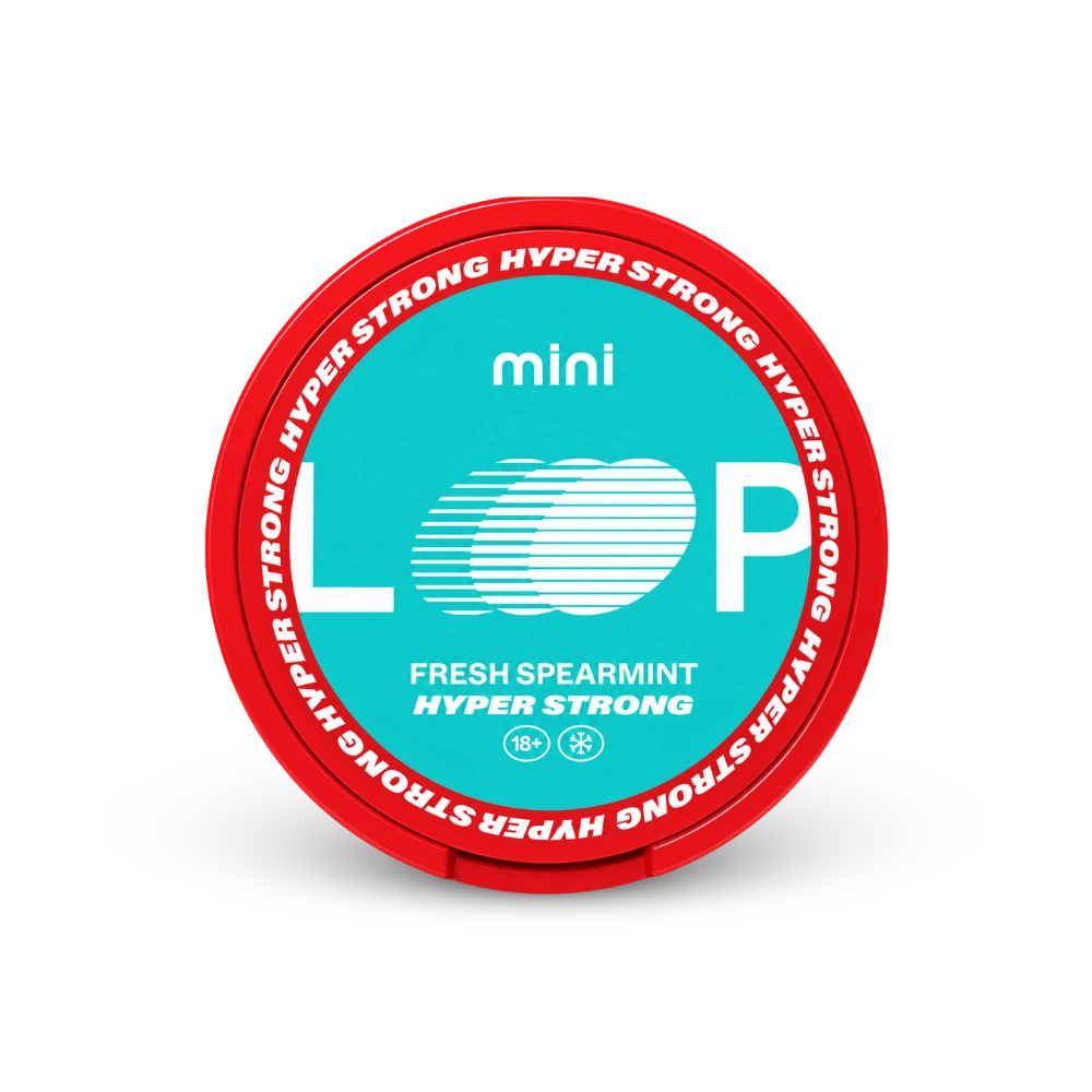 Loop Fresh Spearmint Mini Hyper – lattina di sacchetti di nicotina