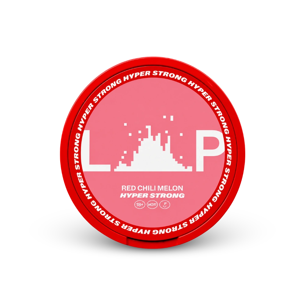 Loop Red Chili Melon Hyper Strong – lattina di sacchetti di nicotina