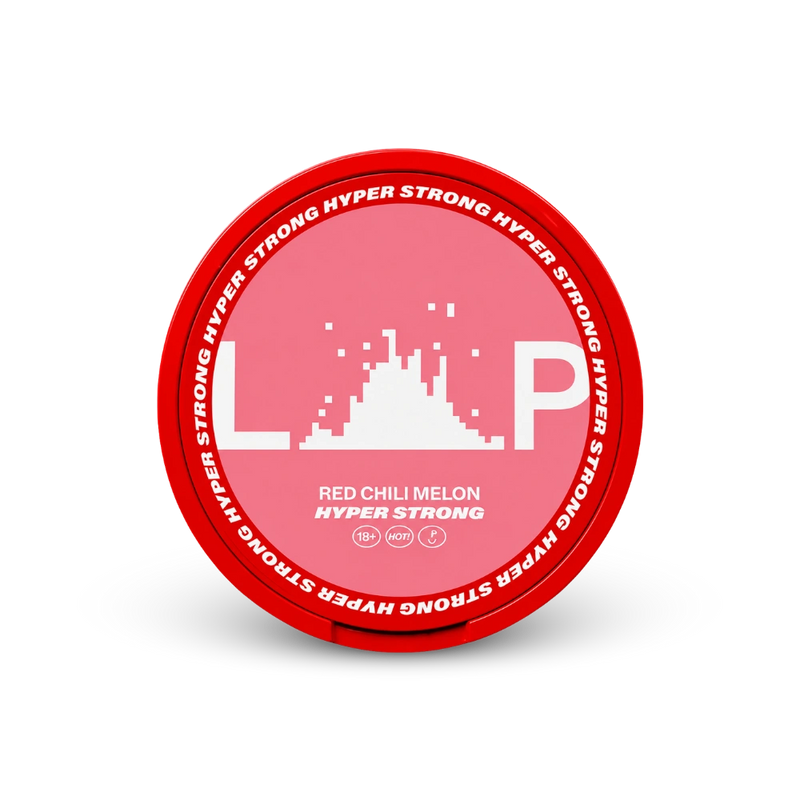 Loop Red Chili Melon Hyper Strong – lattina di sacchetti di nicotina
