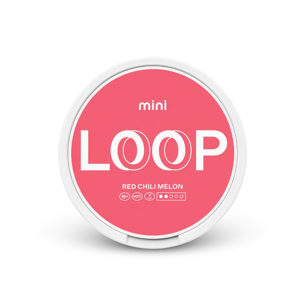 Loop Red Chili Mini – lattina di buste di nicotina