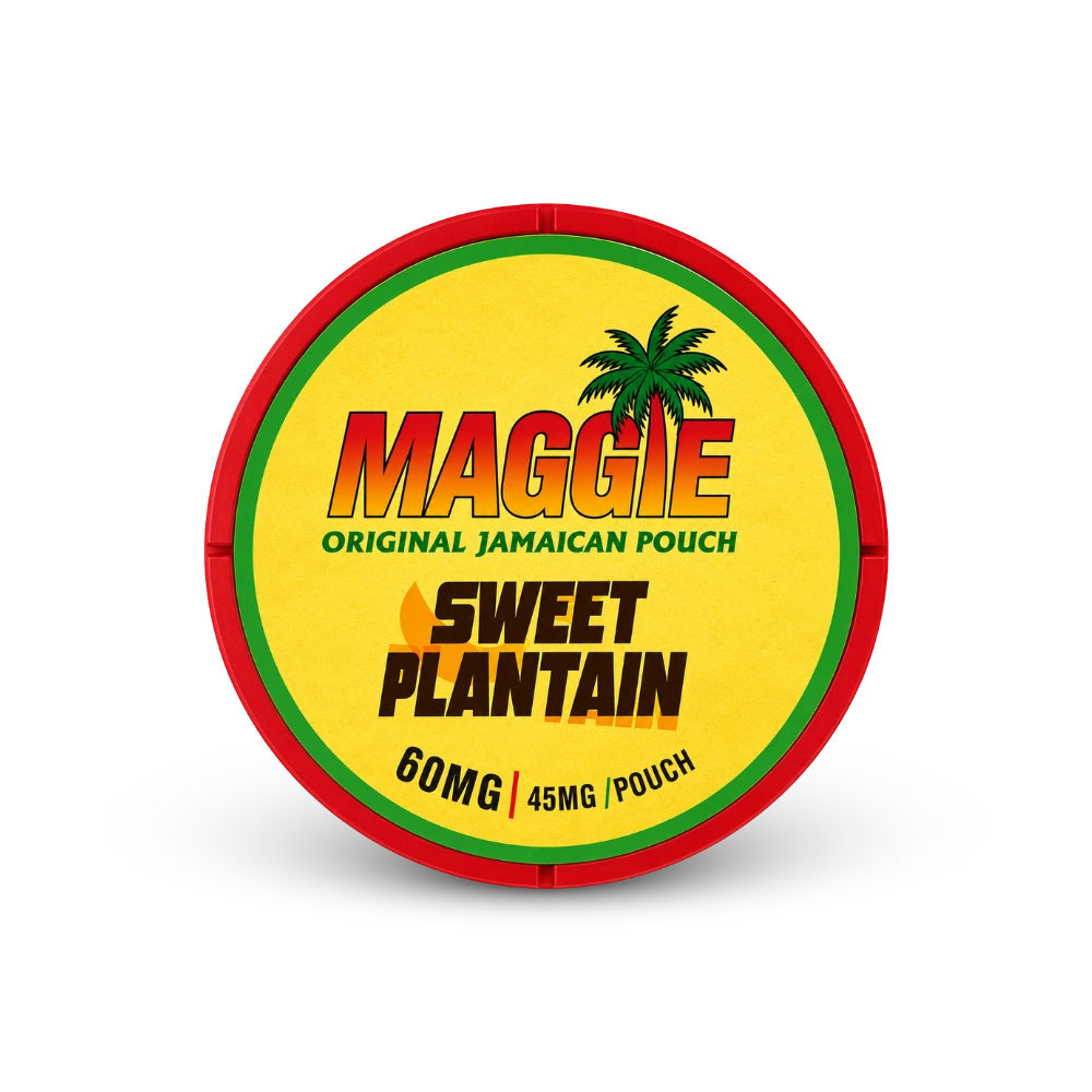 MAGGIE Sweet Plantain 60mg – lattina di sacchetti di nicotina