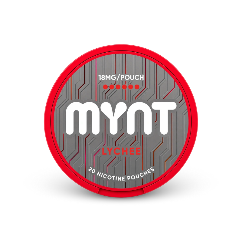 MYNT Lychee Strong – lattina di buste di nicotina