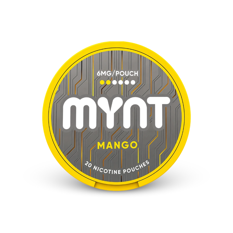 MYNT Mango Slim Regular – lattina di bustine di nicotina