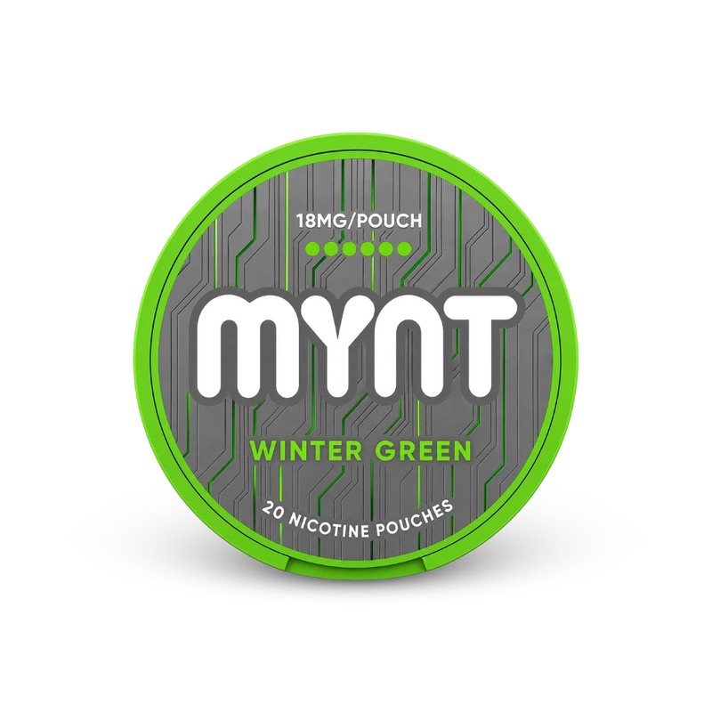 MYNT Winter Green Strong – lattina di sacchetti di nicotina