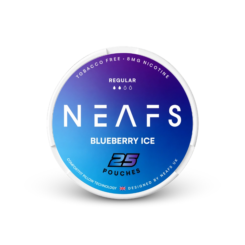 NEAFS Blueberry Ice Regular – lattina di buste di nicotina