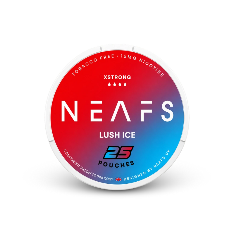 NEAFS Lush Ice Extra Strong – lattina di bustine di nicotina