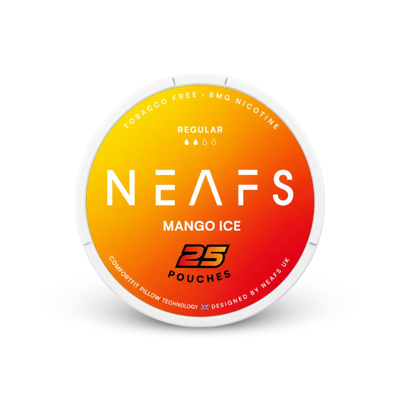 NEAFS Mango Ice Regular – lattina di bustine di nicotina