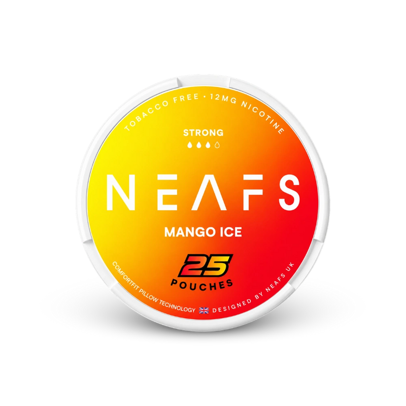 NEAFS Mango Ice Strong – lattina di bustine di nicotina