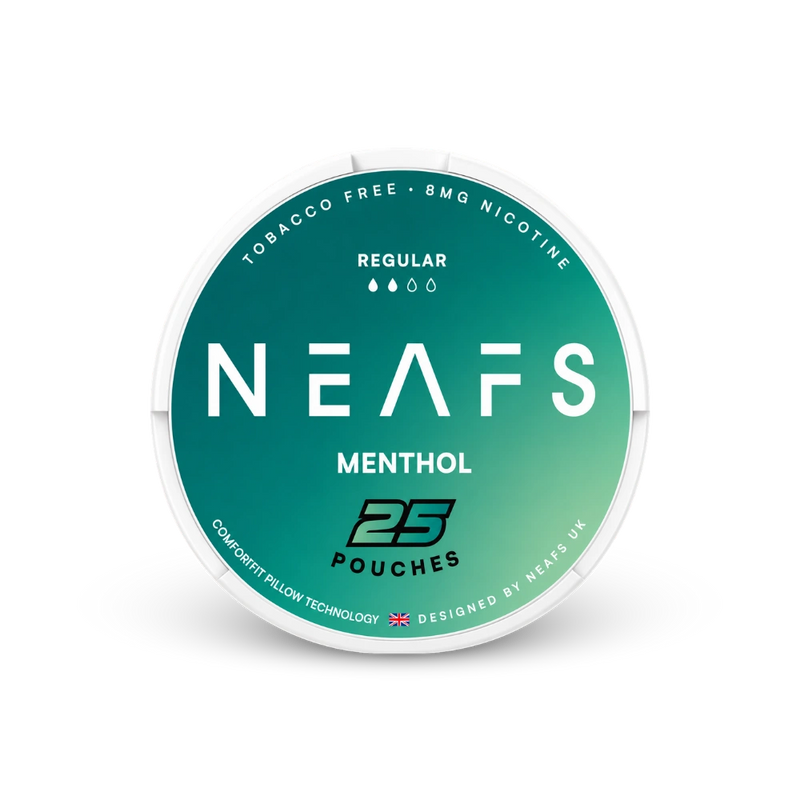 NEAFS Menthol Regular – lattina di buste di nicotina