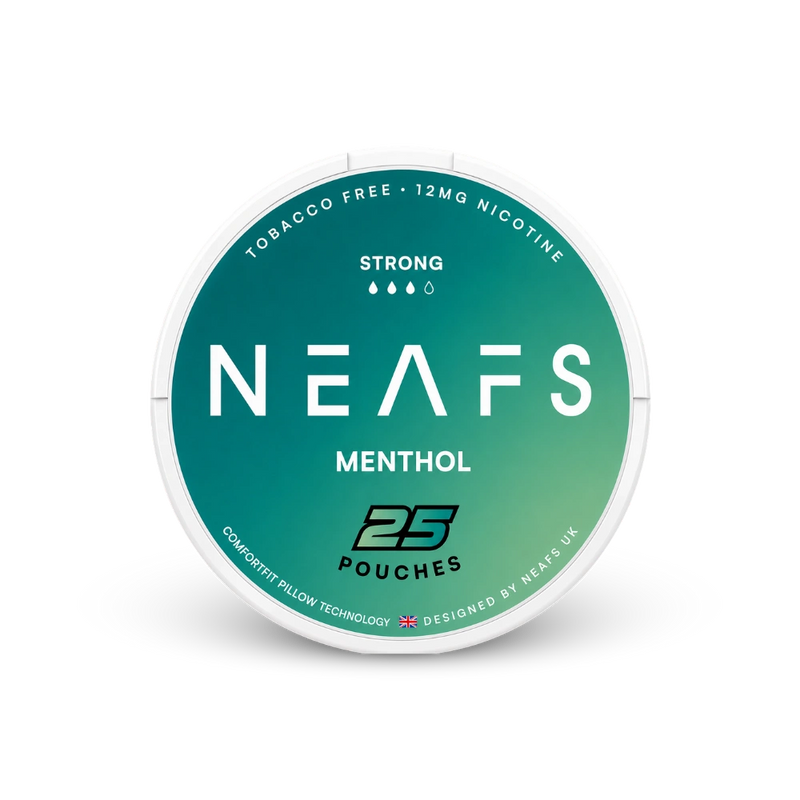 NEAFS Menthol Strong – lattina di bustine di nicotina