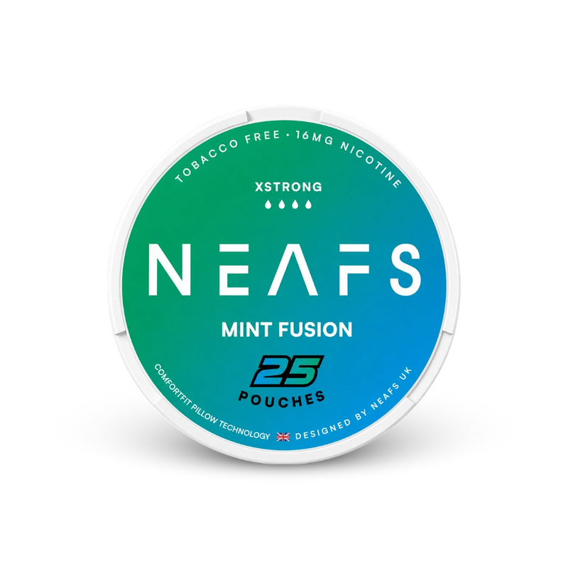 NEAFS Mint Fusion Extra Strong – lattina di borse di nicotina