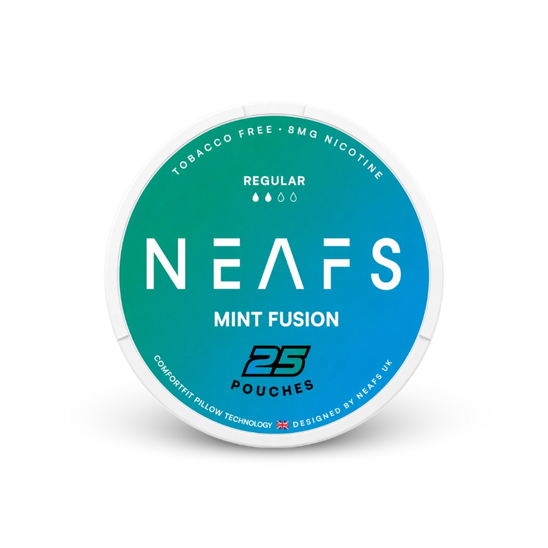 NEAFS Mint Fusion Regular – lattina di bustine di nicotina