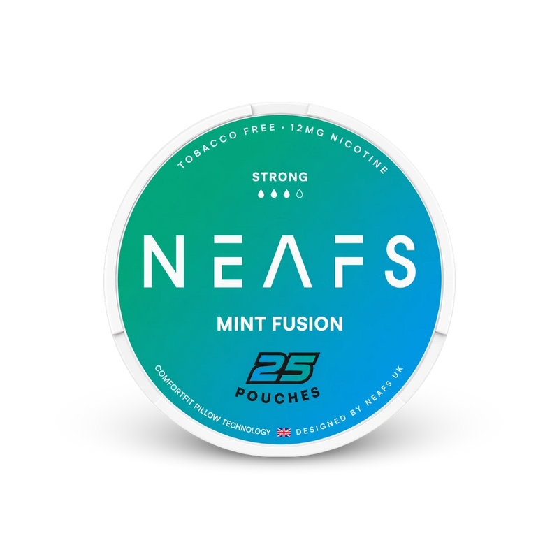 NEAFS Mint Fusion Strong – lattina di sacchetti di nicotina