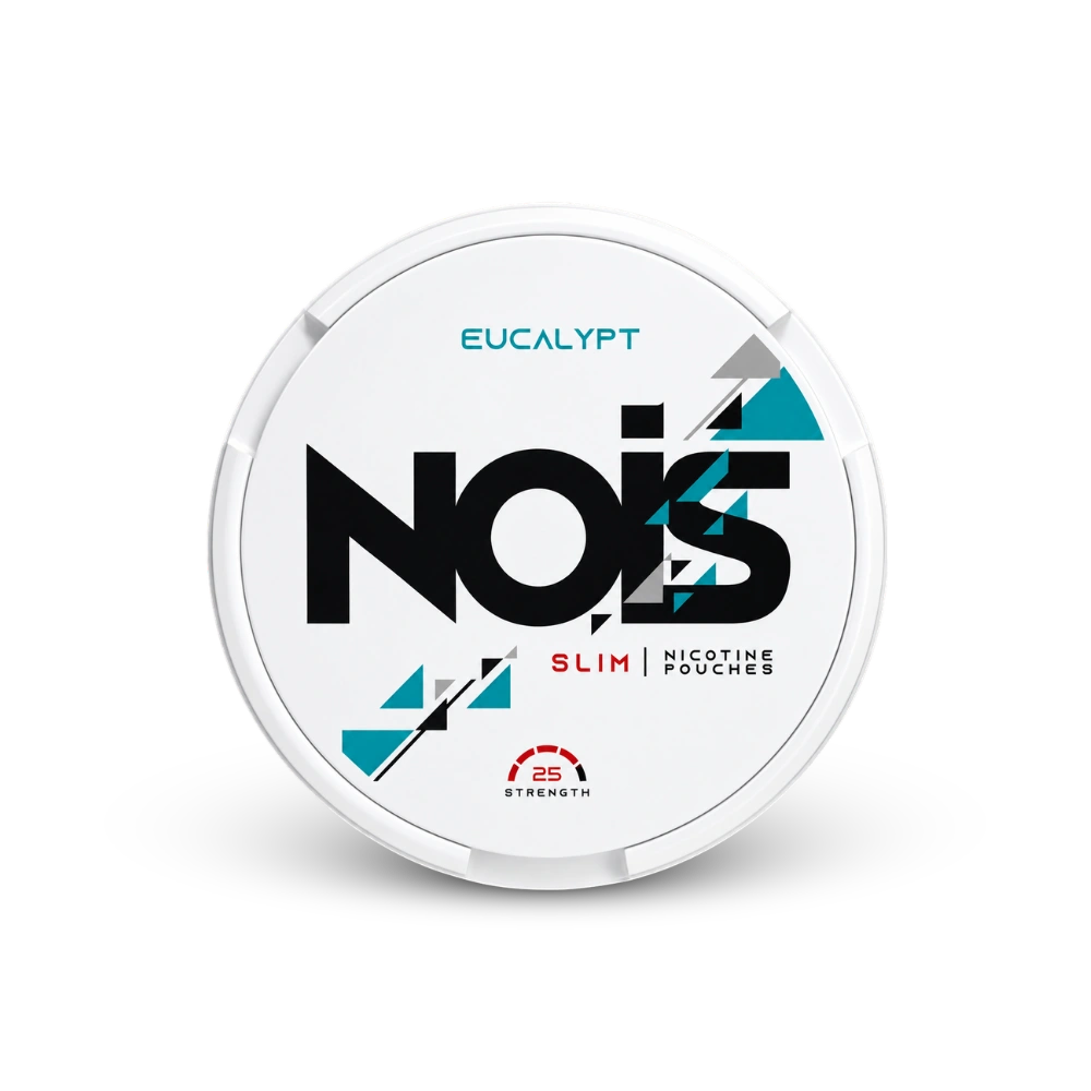 NOIS Eucalypt 25mg – lattina di buste di nicotina