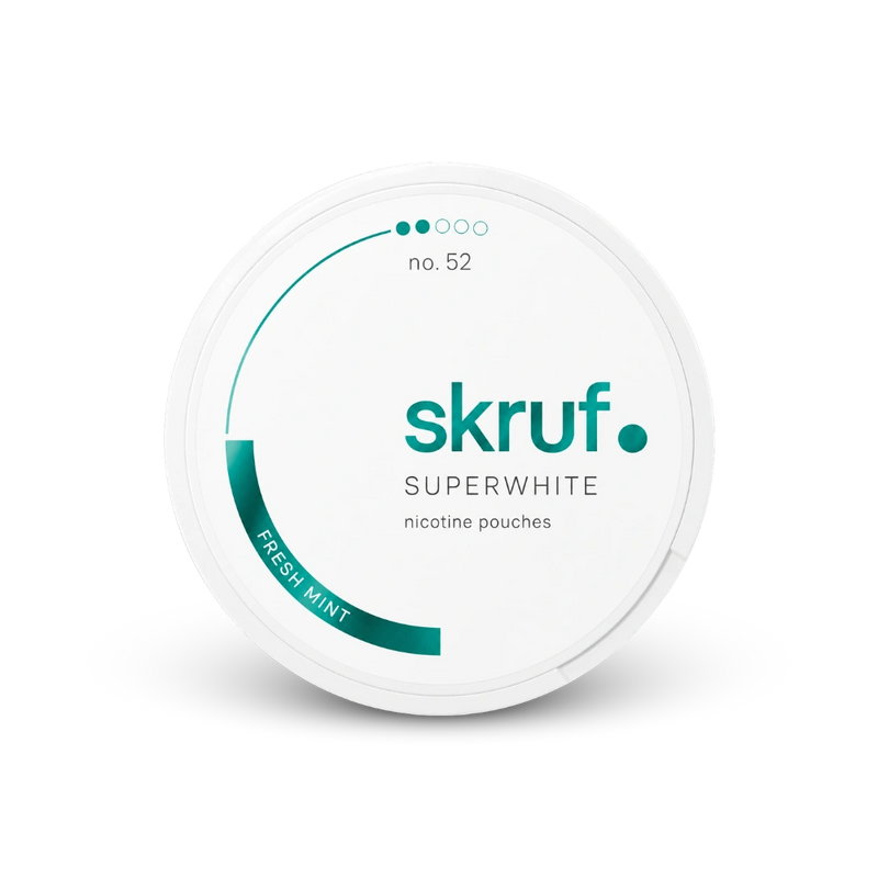SKRUF Fresh Mint S2 – lattina di sacchetti di nicotina