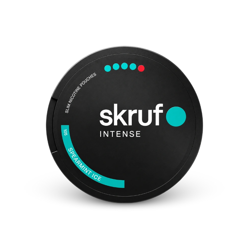 SKRUF Intense Spearmint Ice S4 – lattina di buste di nicotina
