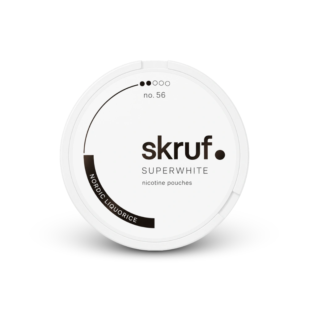 SKRUF Nordic Liqourice S2 – lattina di sacchetti di nicotina