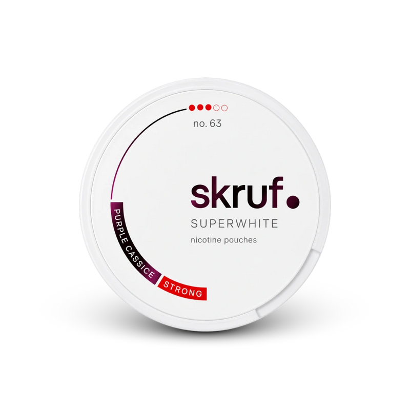 SKRUF Purple Cassic S3 – lattina di bustine di nicotina