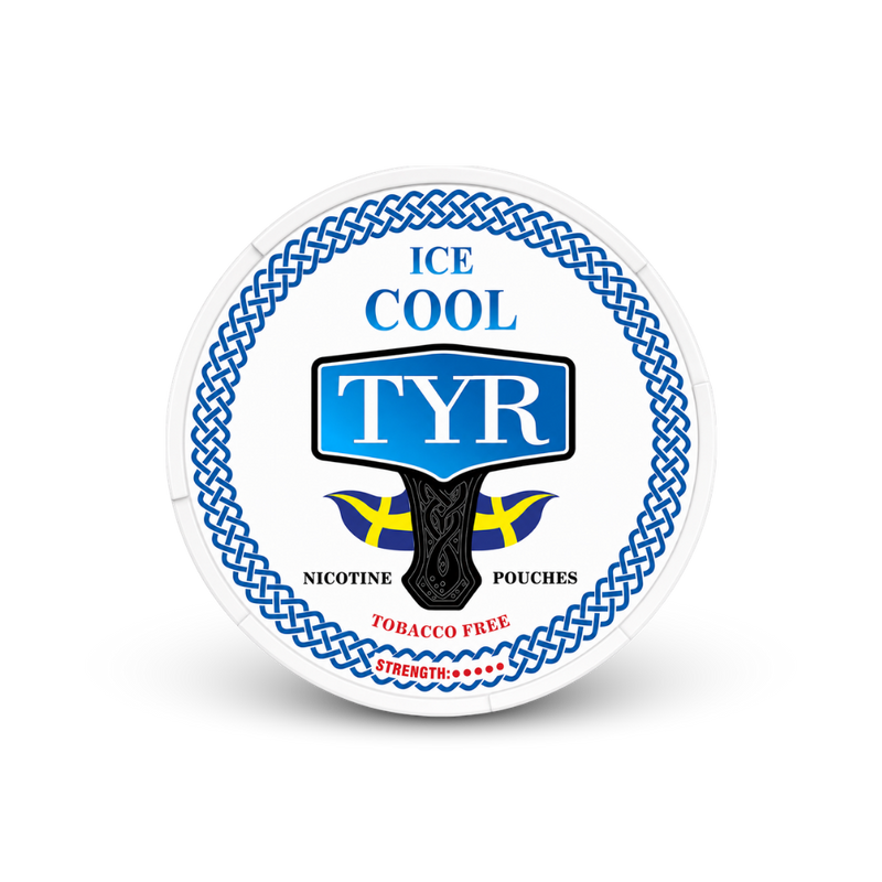 TYR Ice Cool – lattina di sacchetti di nicotina