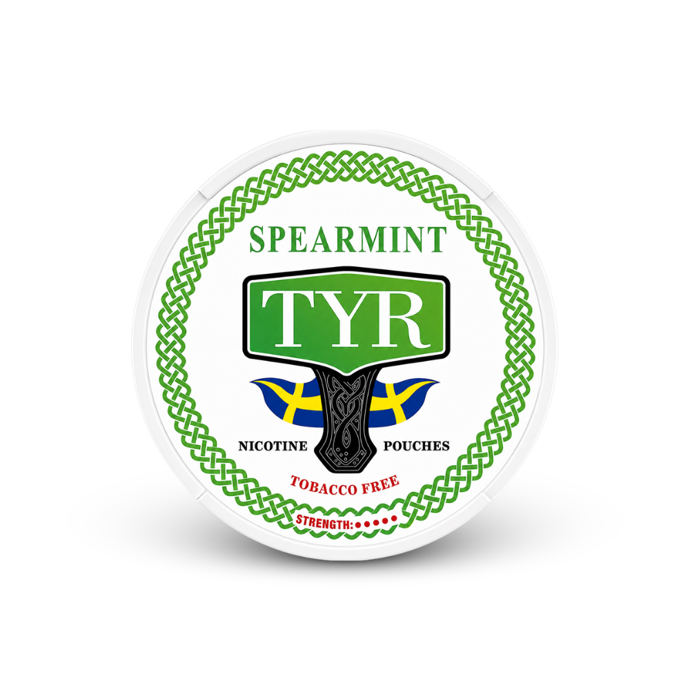 TYR SPEARMINT – lattina di sacchetti di nicotina