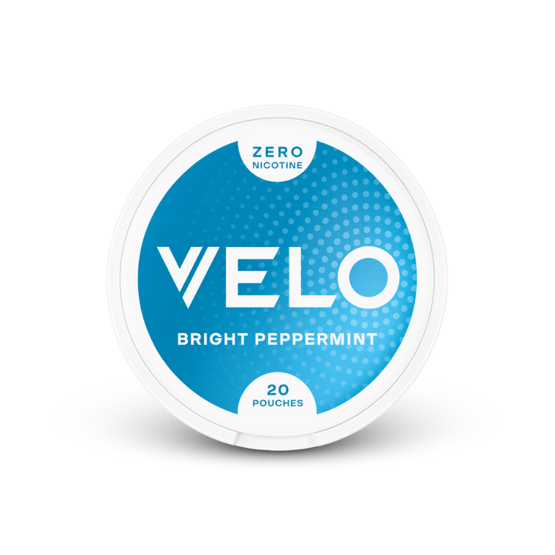 VELO Bright Peppermint Zero – lattina di buste di nicotina