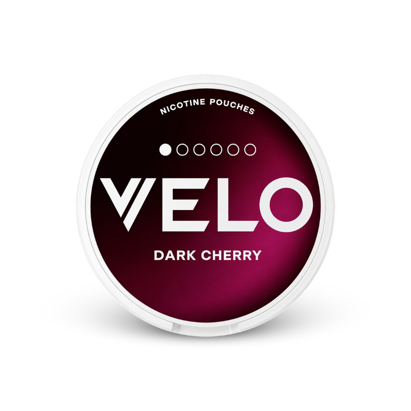 VELO Dark Cherry Mini – lattina di bustine di nicotina