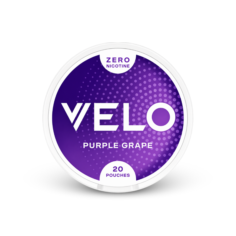 VELO Purple Grape Zero – lattina di buste di nicotina