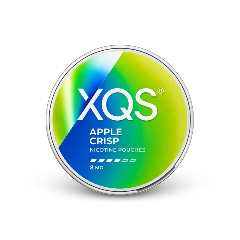 XQS Apple Crisp Slim Strong – lattina di buste di nicotina